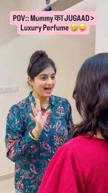 Perfume nahi….30 days freshness guarantee‼️😂
Aisi mummy sir