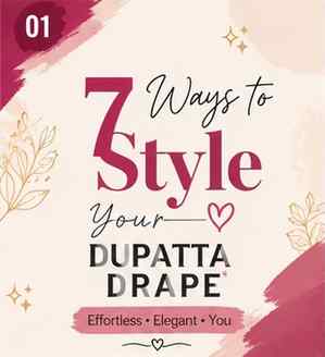 One Dupatta. Endless Possibilities. ✨🤎

Who said you need a