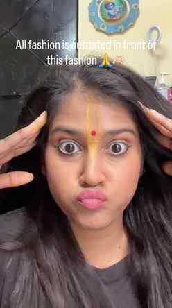 Evergreen tutorial ⭕️❗️⭕️🙏🏻 jai shree Krishna 
#tilak #vai