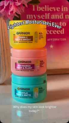 @garnierindia 
#collaboration Love skincare that feels weigh