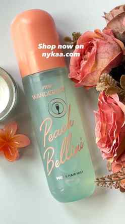 #ad 🍑 Meet my current fragrance obsession — Nykaa Wanderlus