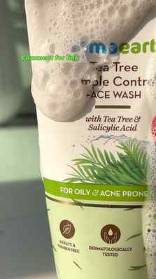 Oily & acne-prone skin? 🌿💚
Meet the Mamaearth Tea Tree Pim
