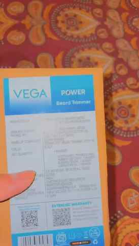 Unboxing and testing out the new Vega Power Lite Beard Trimm