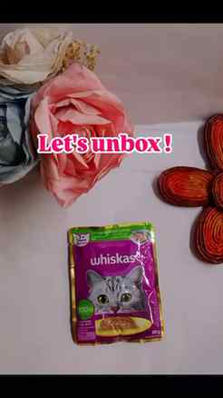 📦Tiny Package,big excitement💜
Received a free Whiskas samp