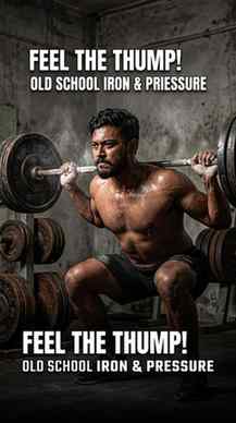 That sound isn’t noise. It’s heavy iron hitting the floor🏋️