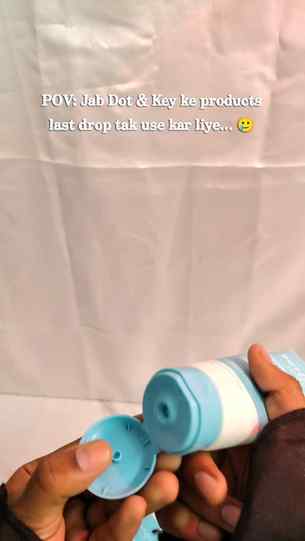 Dear Dot & Key... ye ek hint hai🤭🩵
. 
. 
Dot & Key, Empty 