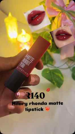 Pinterest cherry lips but make it affordable? 🍒
This is MAT