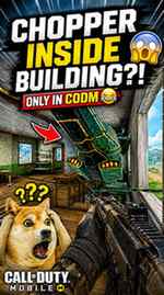 CHOPPER INSIDE BUILDING 💀
.
.
#codm #callofdutymobilegampla