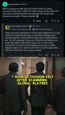 How Activision felt after scamming global players 🤡
.
.
{CO