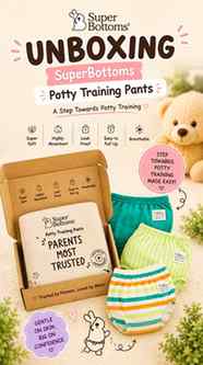 ✨ Unboxing SuperBottoms Potty Training Pants! 💚
Soft, comfo
