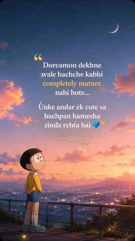 “Doraemon kids never grow up"

#doraemon 
#nobita 
#trending