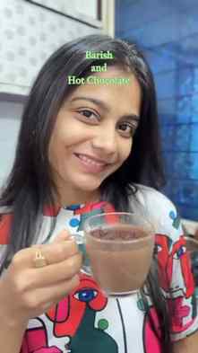Serve this hot chocolate with your loved ones ….