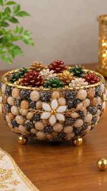 ✨ DIY Luxury Mini Stone Bowl 🪨🤍

Turning a simple bowl int