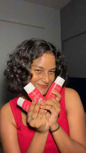 ☀️🍓 Serving skin + sun protection without the heavy feel! �