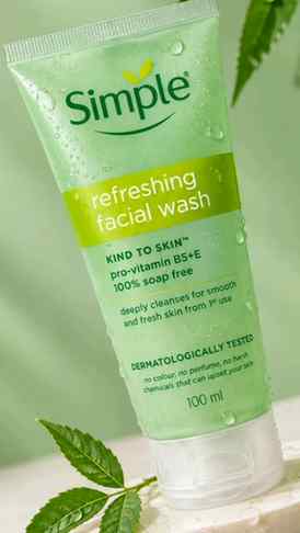 Simple refreshing facial wash @simpleskincareindia #ugccreat