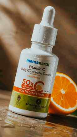 @mamaearth.in Vitamin C serum, daily glow face serum
Mamae