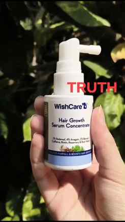 My honest review of WishCare Hair Growth Serum 🌿
I’ve been