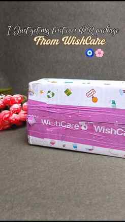 My first-ever PR package is here! 🥹💜✨
@mywishcare
A small