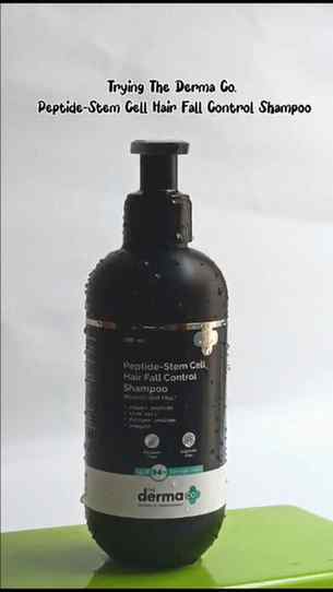 A little extra care for my hair.💚
Adding The Derma Co. Pept