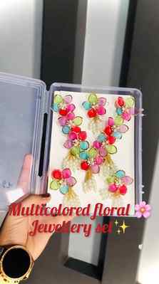 Floral jewellery set🌷🫶
👉Comment for link🔗
Follow: @crea