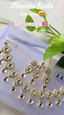 Just at Rs.170/- 😍
Diamond necklace 💕
Follow:- @creative_r