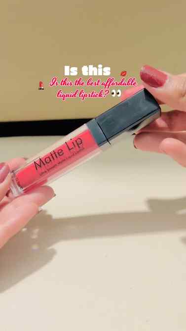 POV: You finally found a liquid lipstick that stays put! 💋✨