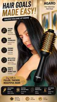 Salon jaisa hairstyle without going to the salon.
Want the s