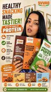Shaam ki cravings? 😏
Junk chhodo… switch to SVVAD Pro 💪
Ta
