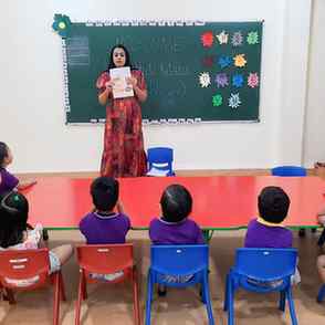 Honoured to have taken a session at @kangarookids.vijaynagar