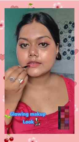 Glowing makup look 💄👀✨
#trendingreel #foryouシ #reels #vira