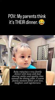 POV: My parents thought this was their dinner... 😂🍽️
Mean
