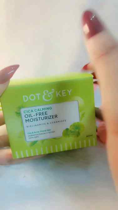 If your moisturizer is way too heavy then try this Dot & key