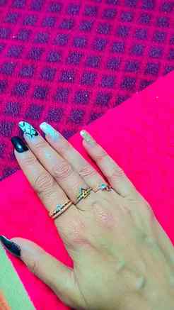 Thank you for this makeover for my nails 
I loved it totally
