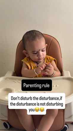 Parents can relate this …? 
#parenting #cutebaby #relatable 