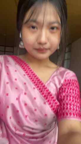 Cultural couture
Trying axom dress for the first time😋💗
.