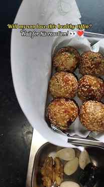 Healthy Protein Balls for Kids' Tiffin 🥰
✨ Ingredients:
Bo