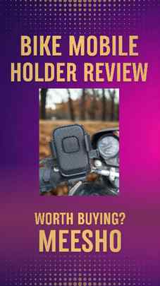 Best budget bike mobile holder for daily rides! 🏍️ Super st