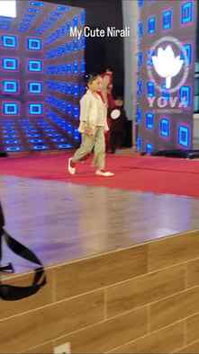 Seeing our little Nirali walk her very first fashion show wa