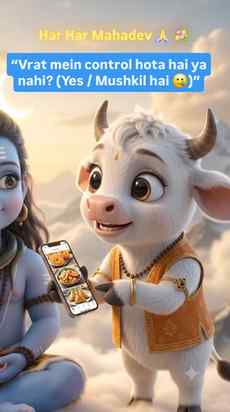 Sach Sach batana... Vrat ke din kis kis ka feed sirf 5-star