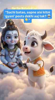 Har Har Mahadev 🙏✨ Aaj kal har koi self-proclaimed guru ban