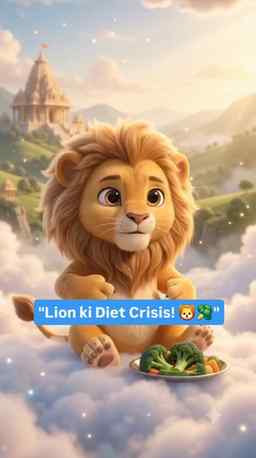 Lion ko diet ki padi hai aur yahan Brahmaand ki chinta hai!