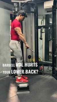 If traditional barbell RDLs don’t feel comfortable on your l