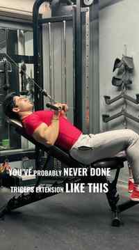 Add this to your next triceps workout.
✅ Controlled elbows
✅