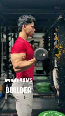 Targets overall BICEPS AND FOREARMS.
Chest, workout tips, f