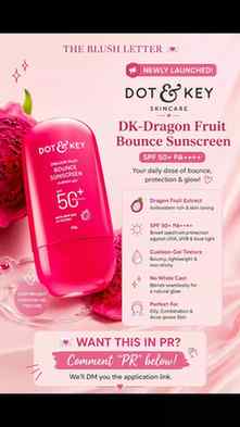 β¨ NEW PR OPPORTUNITY IS HERE! β¨
Dot & Key has launched the