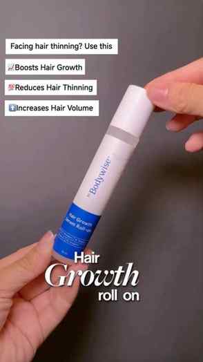 (🔗)Be Bodywise Hair Growth Roll-On Serum is a targeted, non