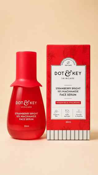 Glow starts with the right serum 🍓✨ Hydration, radiance, an
