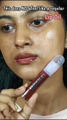 This does not feel like a regular lip oil
#AD New Maybelline
