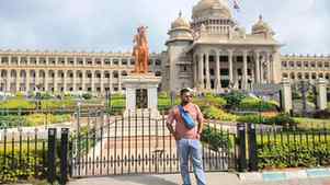 Vidhan Saidha in Bangaluru 🥰🥰
#newpost 
#bangaluruvibes