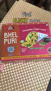 One click, one delivery, endless cravings! 💛 @letsblinkit 
